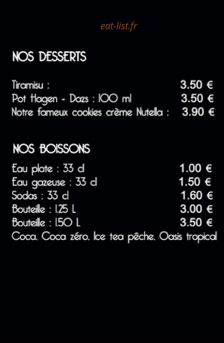 Snack le 67 — carte page 4
