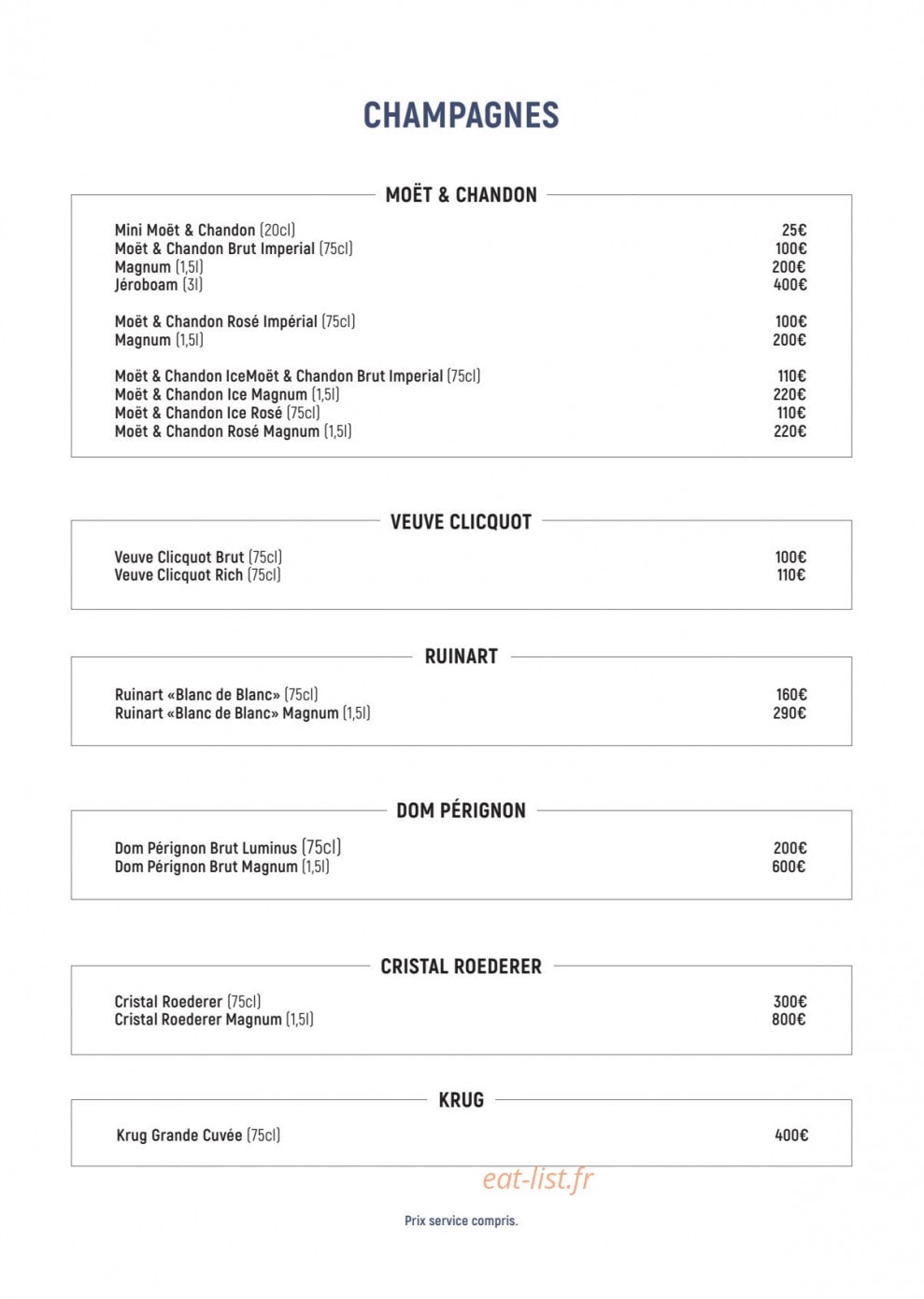 La Voile Bleue — carte page 9