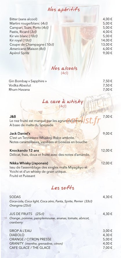 Le Cosmo — carte page 3