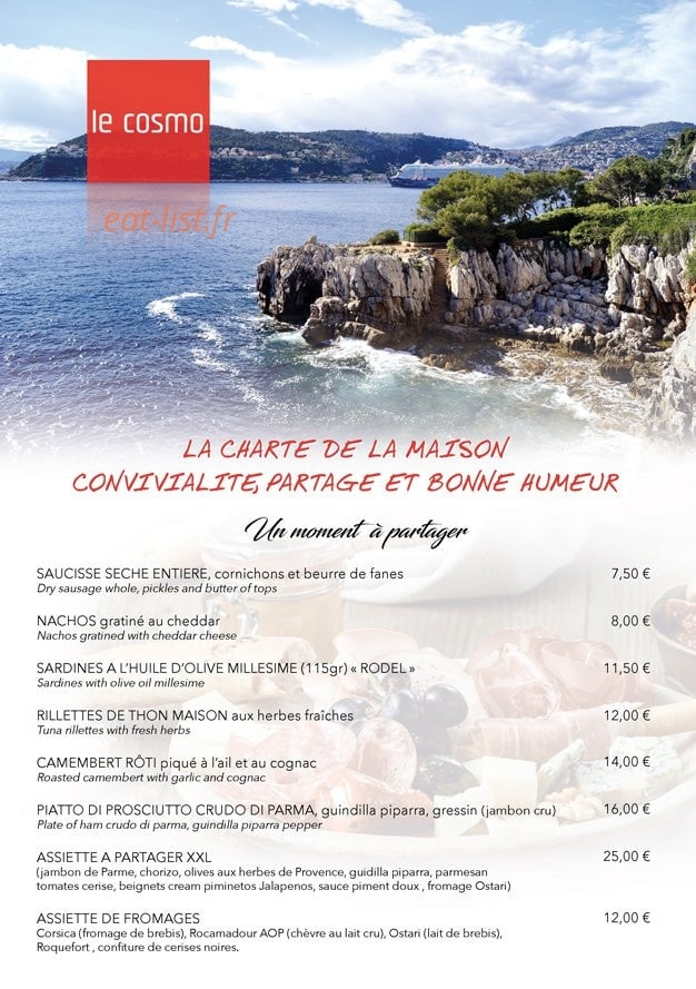 Le Cosmo — carte page 6