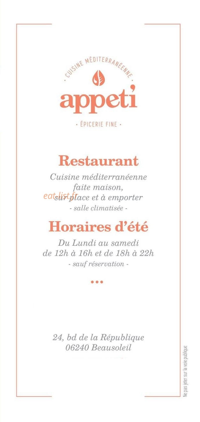 Appetì — carte page 6
