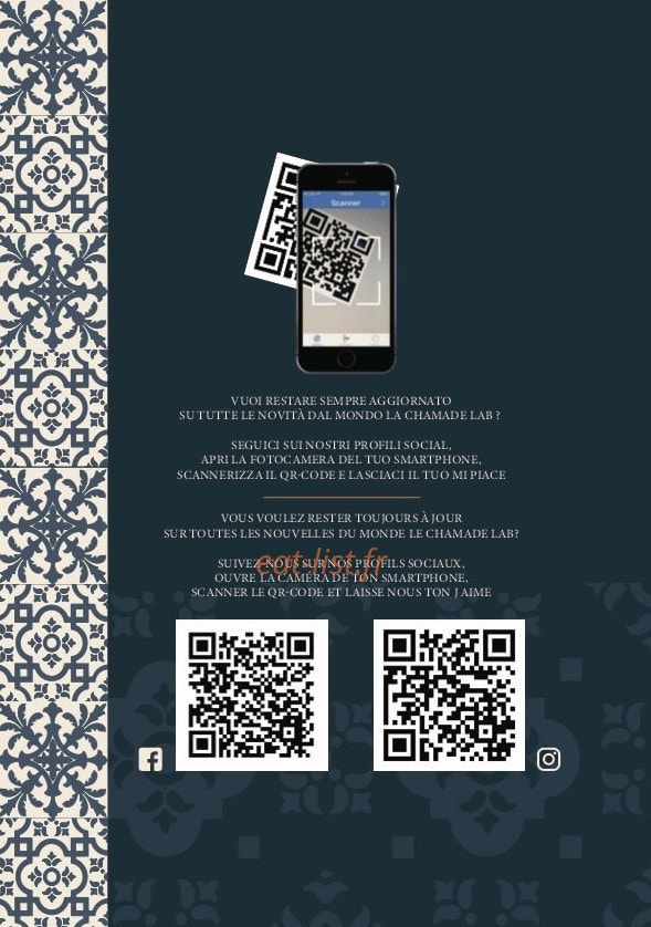 La Chamade Lab — carte page 9