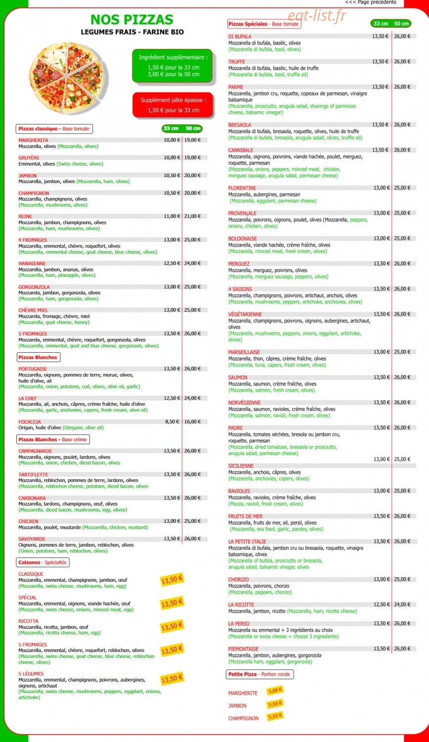 La petite Italie — carte page 3