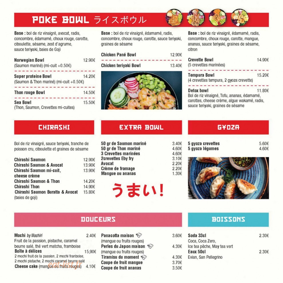Ramen toi — carte page 3