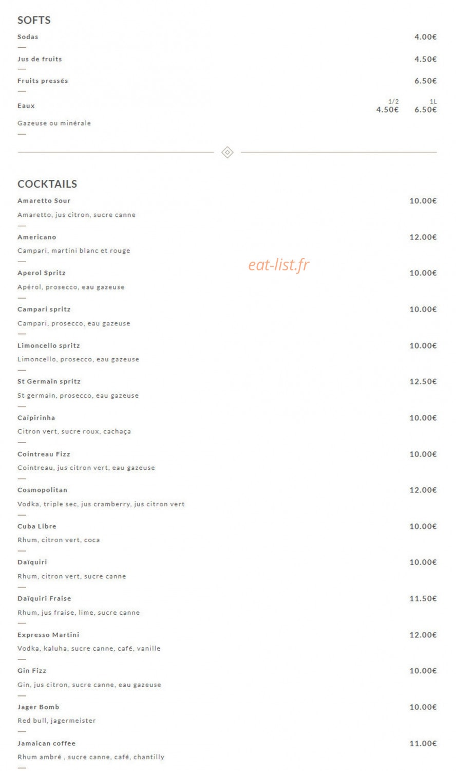 Casa Nostra — carte page 4