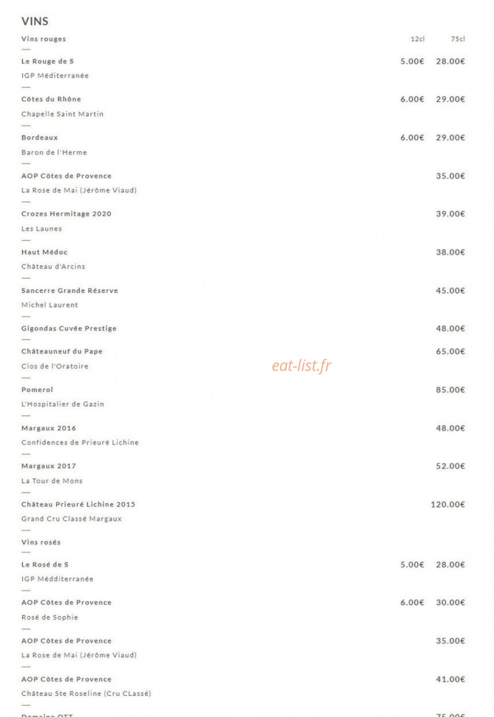 Casa Nostra — carte page 6