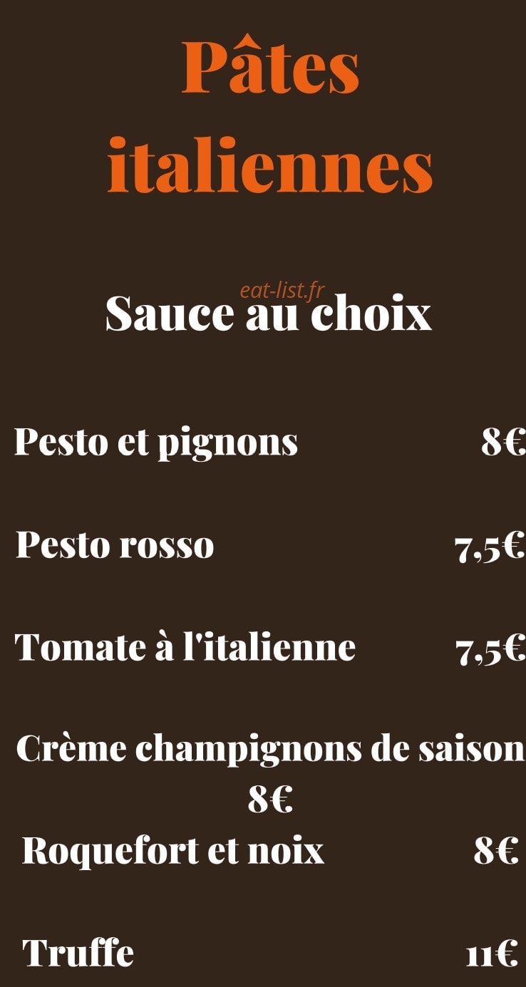 Dom's salad — carte page 11