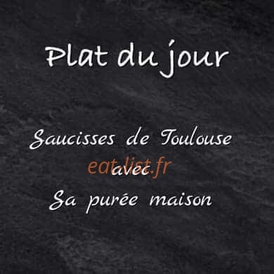 L'esprit Bistrot Chez Laurent & Vincent — carte page 1