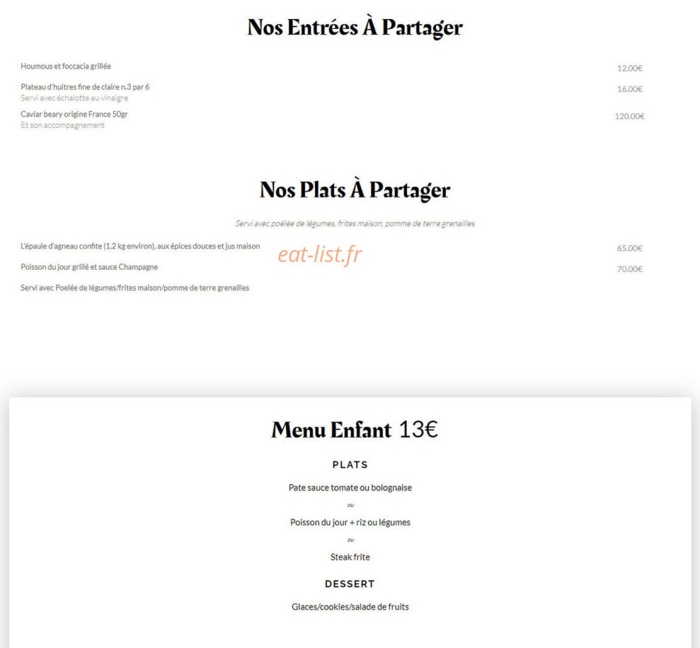 L'étage — carte page 2