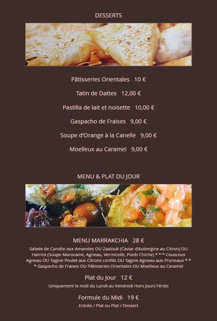 La Maison Rouge — carte page 3