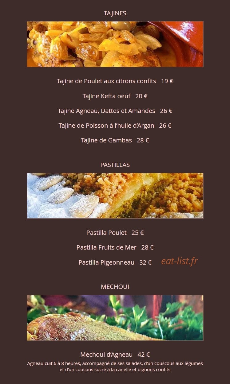 La Maison Rouge — carte page 2
