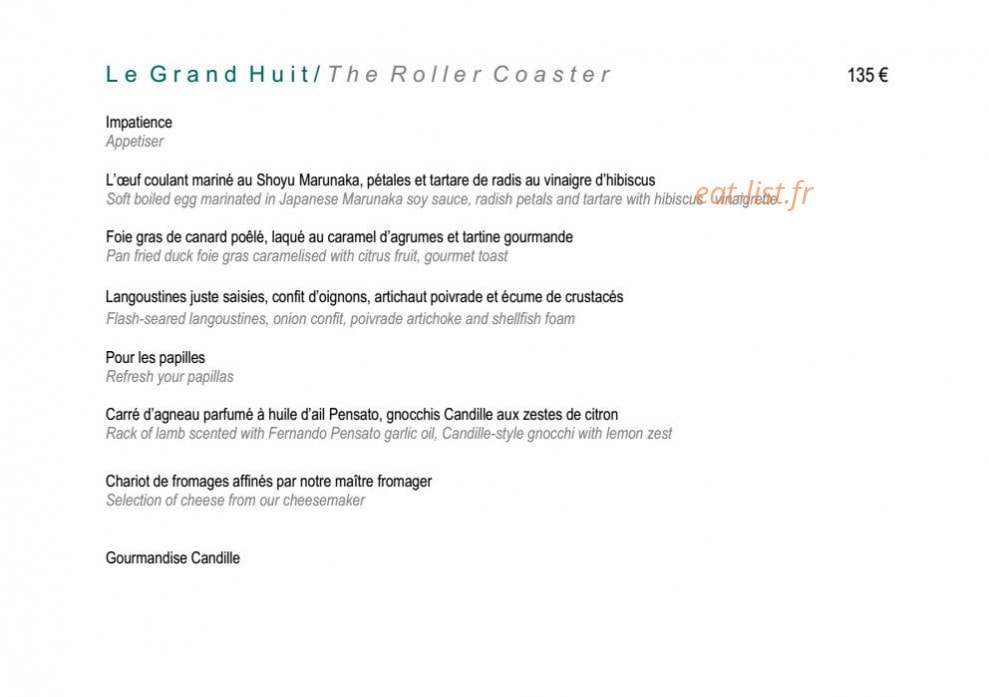 Le Mas Candille — carte page 6