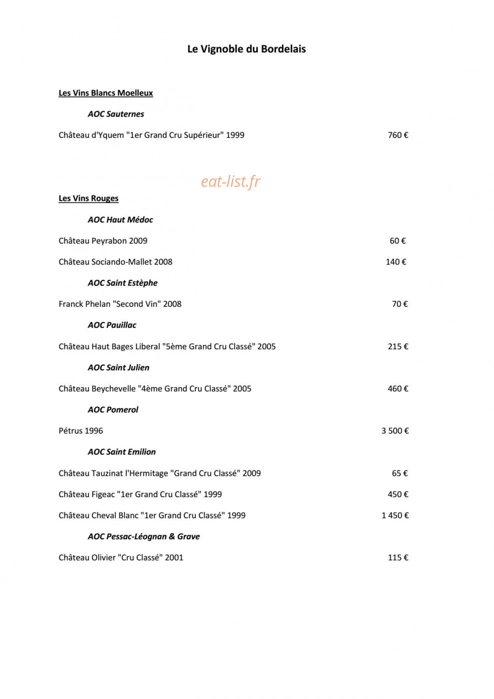 Le Mas Candille — carte page 11