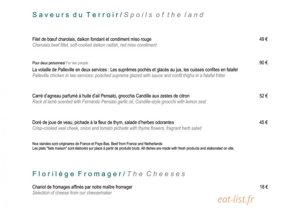 Le Mas Candille — carte page 4
