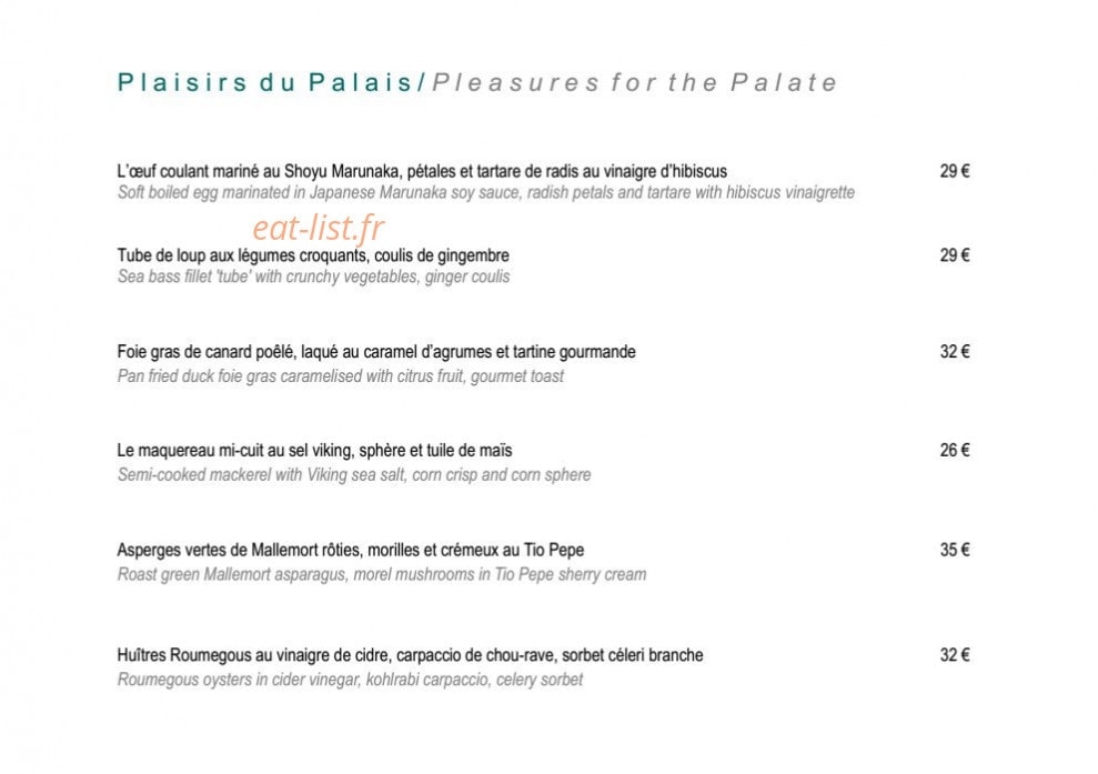 Le Mas Candille — carte page 2