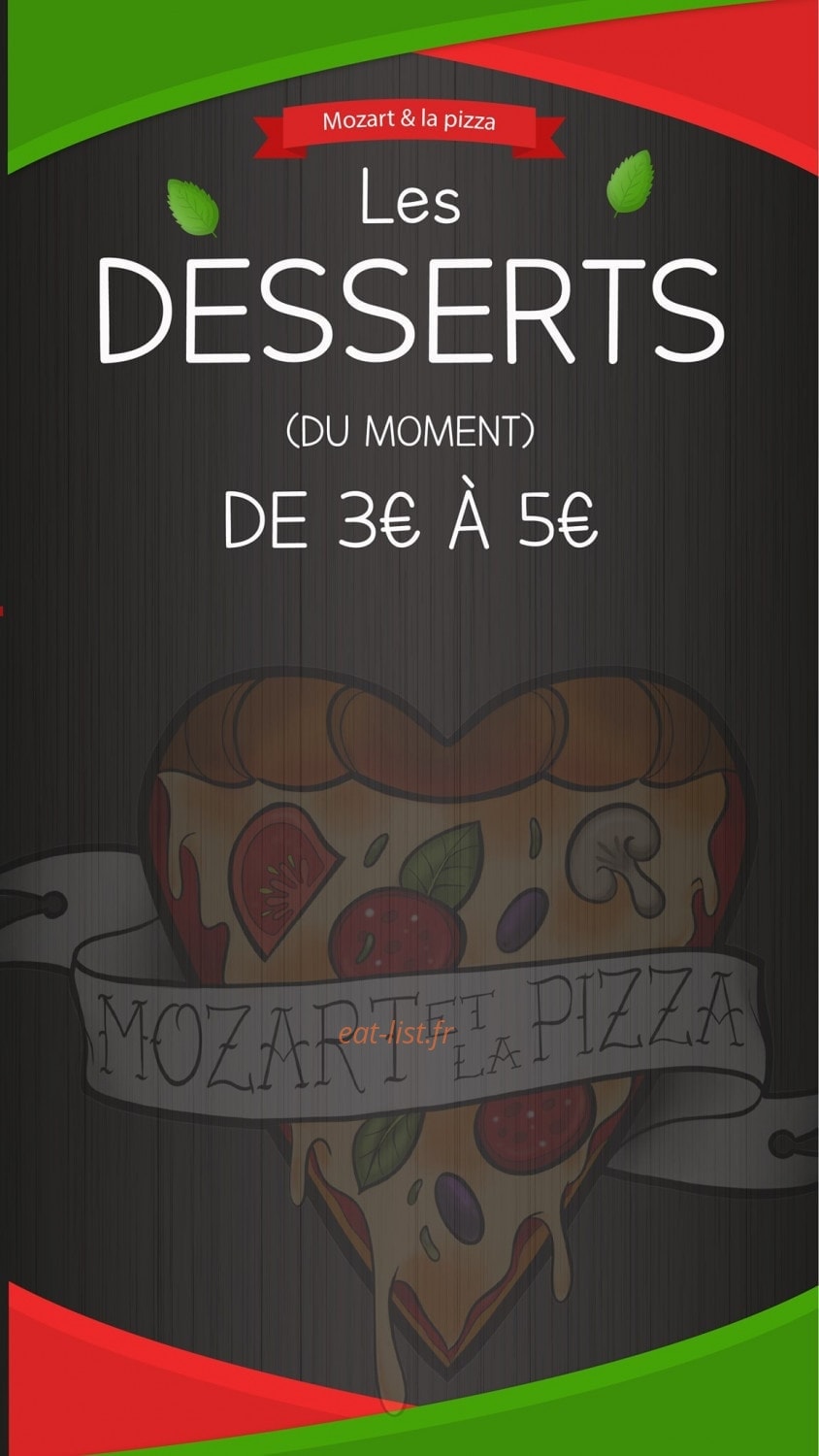 Mozart et la pizza — carte page 9