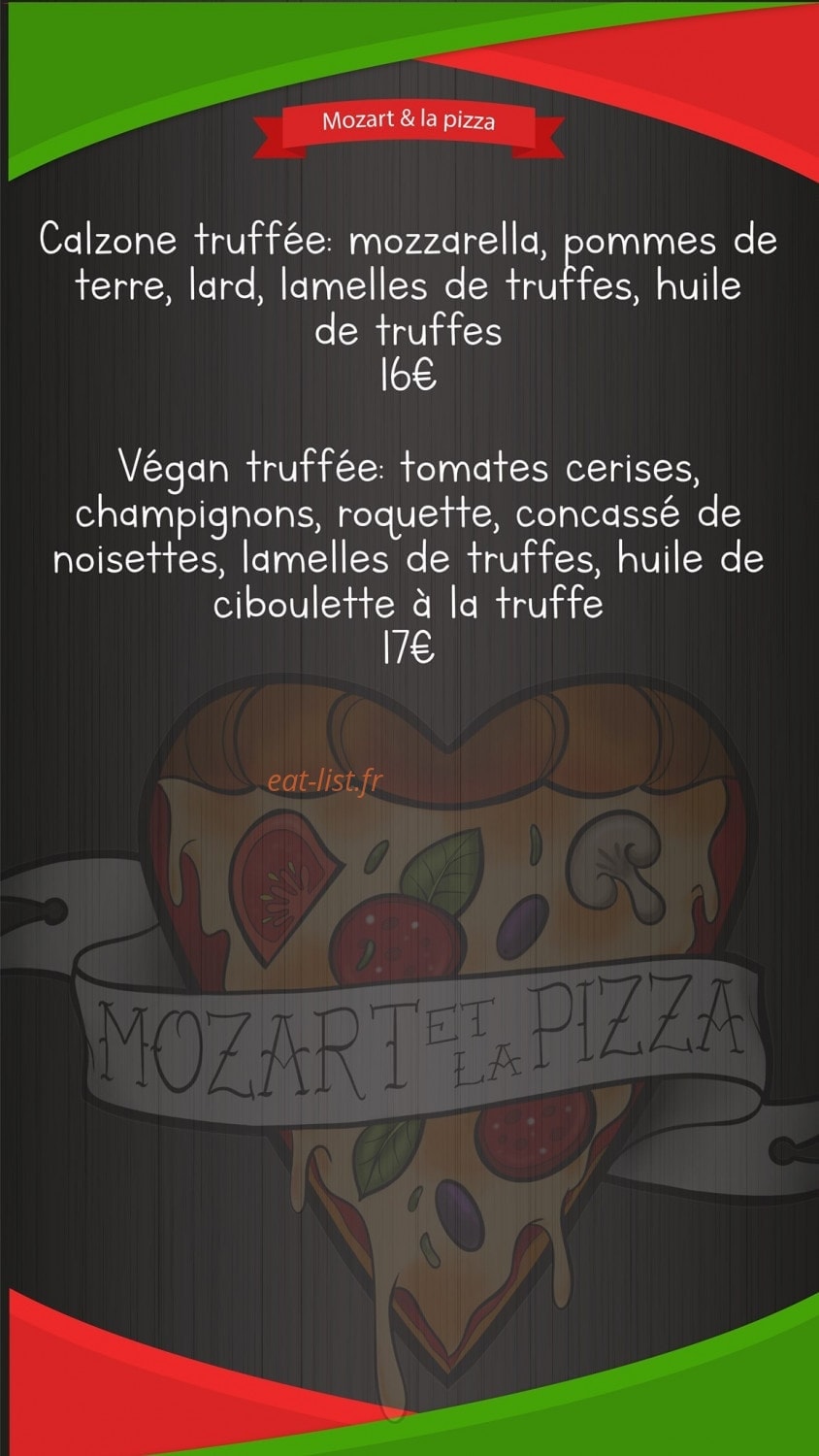 Mozart et la pizza — carte page 12