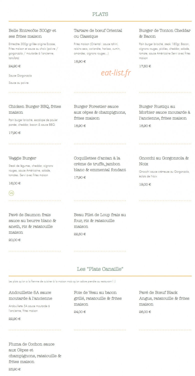 Tonton Marcel — carte page 2