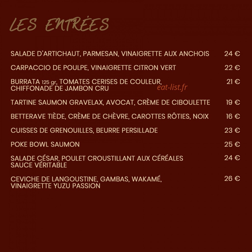 Vidaa Le Moulin de Mougins — carte page 2