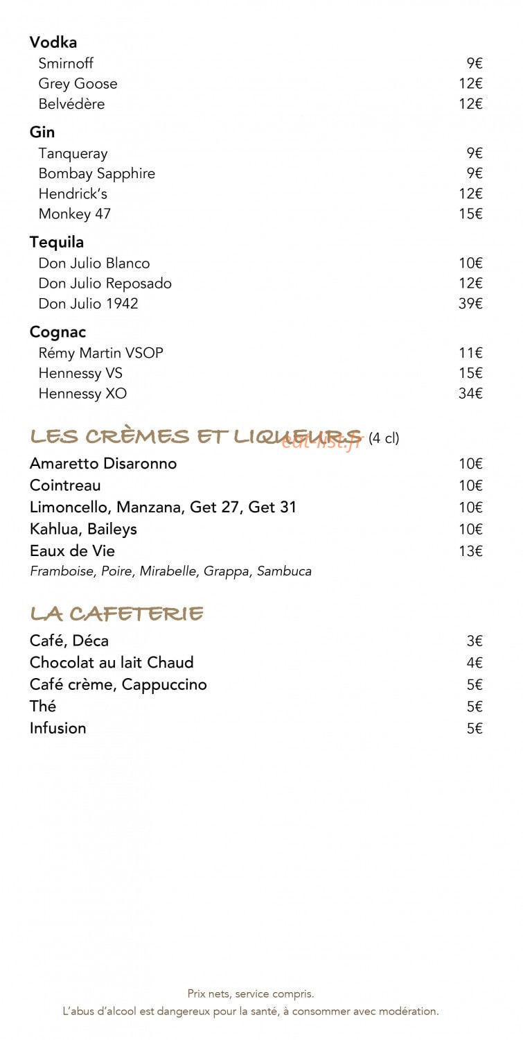 Vidaa Le Moulin de Mougins — carte page 13