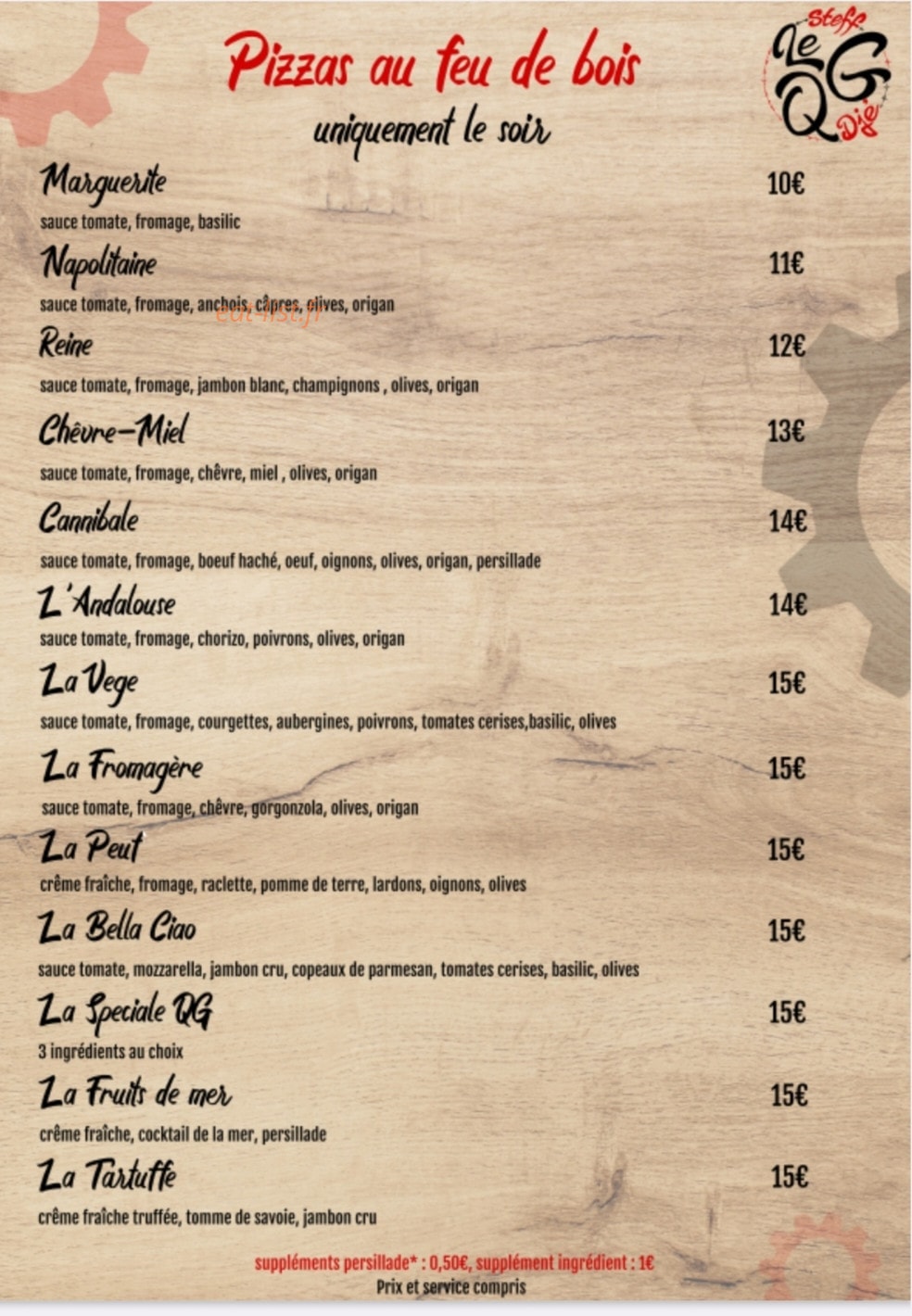 Le Qg Théniers — carte page 2