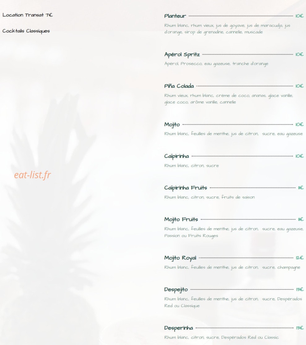 Bela Beach — carte page 1