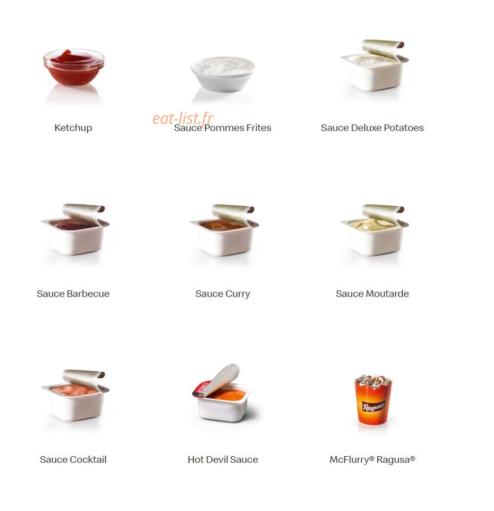 Mc Donald's — carte page 9