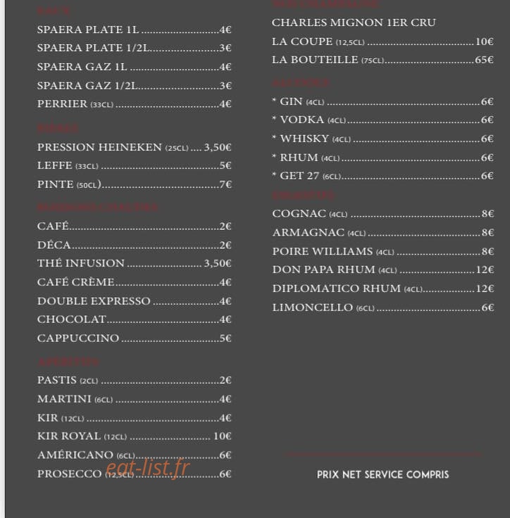 Di Vino — carte page 4