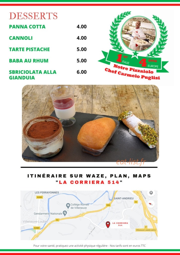 La Corriera 514 — carte page 3