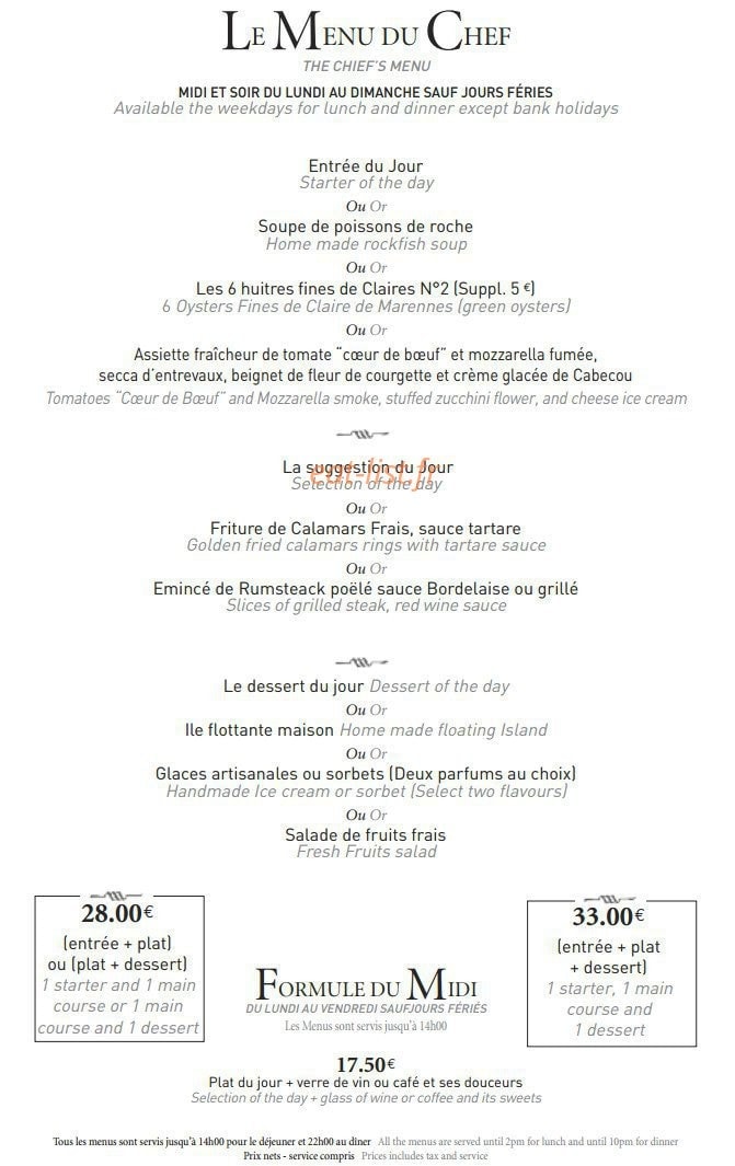 La flibuste — carte page 2