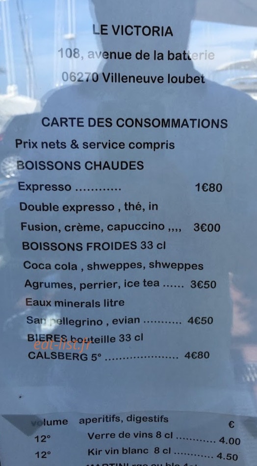 Le Victoria — carte page 2
