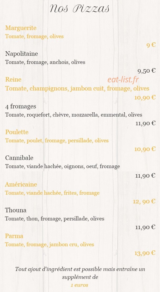 Les Platanes — carte page 3