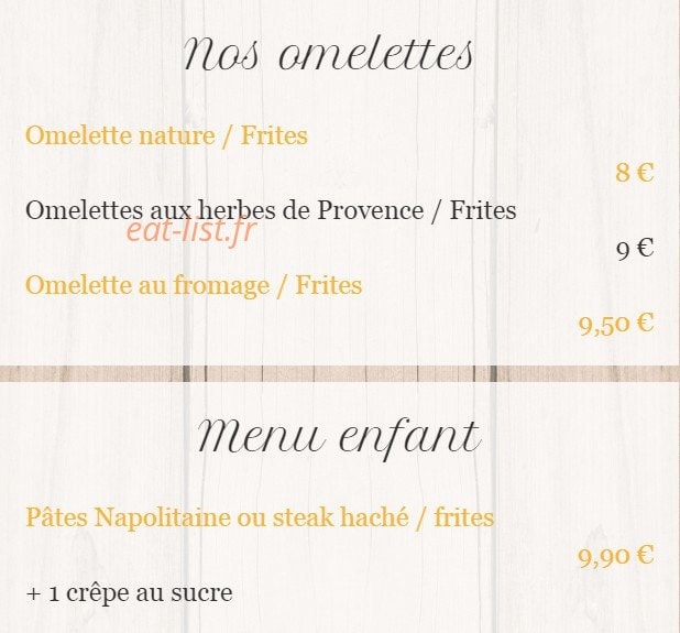 Les Platanes — carte page 5