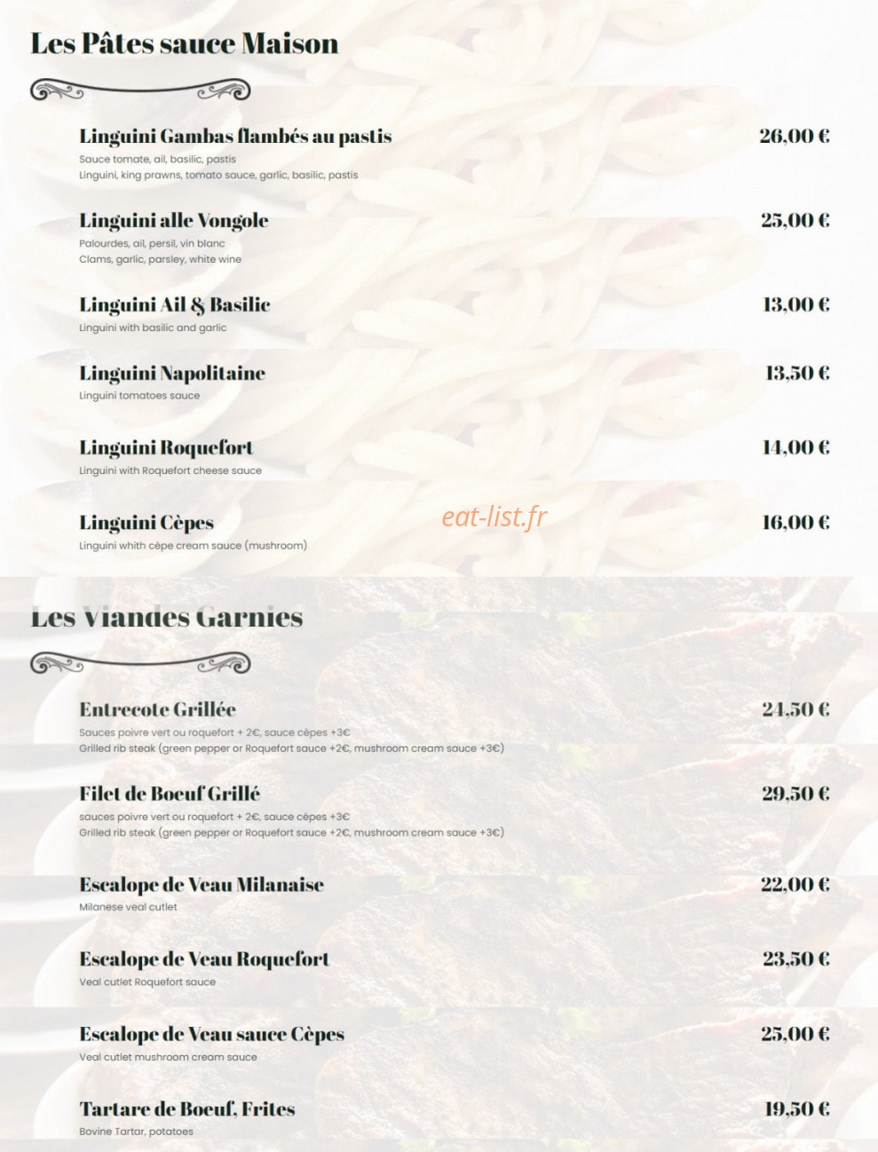 Rosy Beach — carte page 2