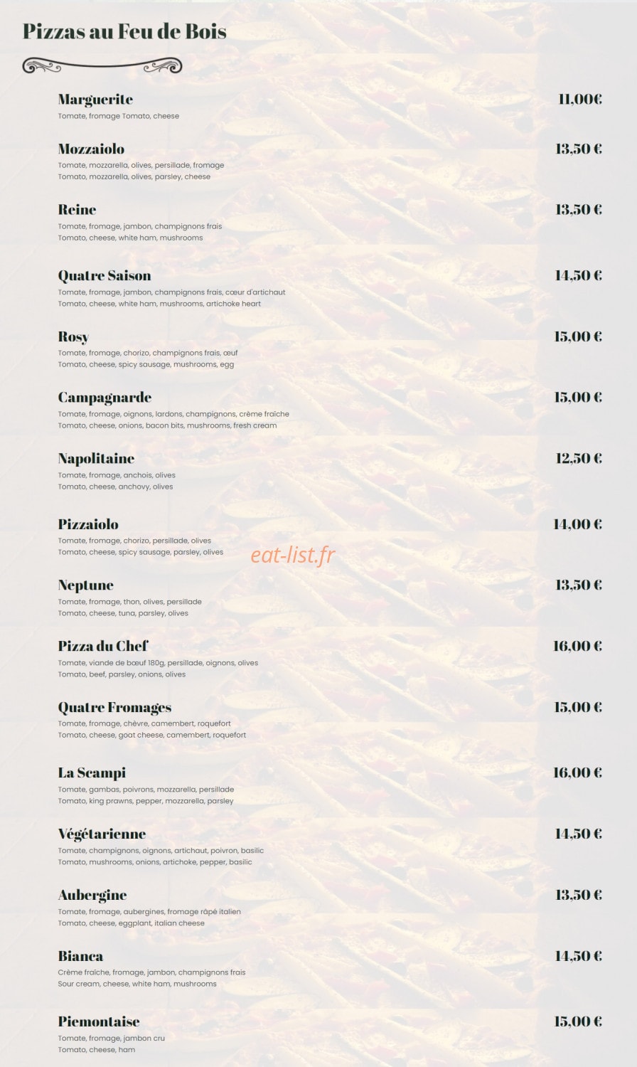 Rosy Beach — carte page 4