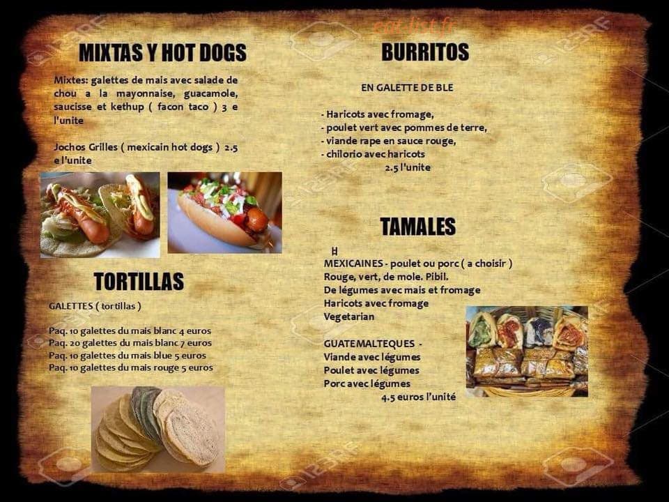 Sazón Latino — carte page 3