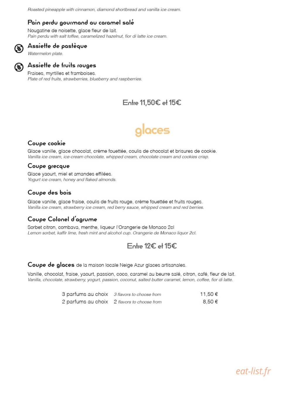 Baia Bella — carte page 5