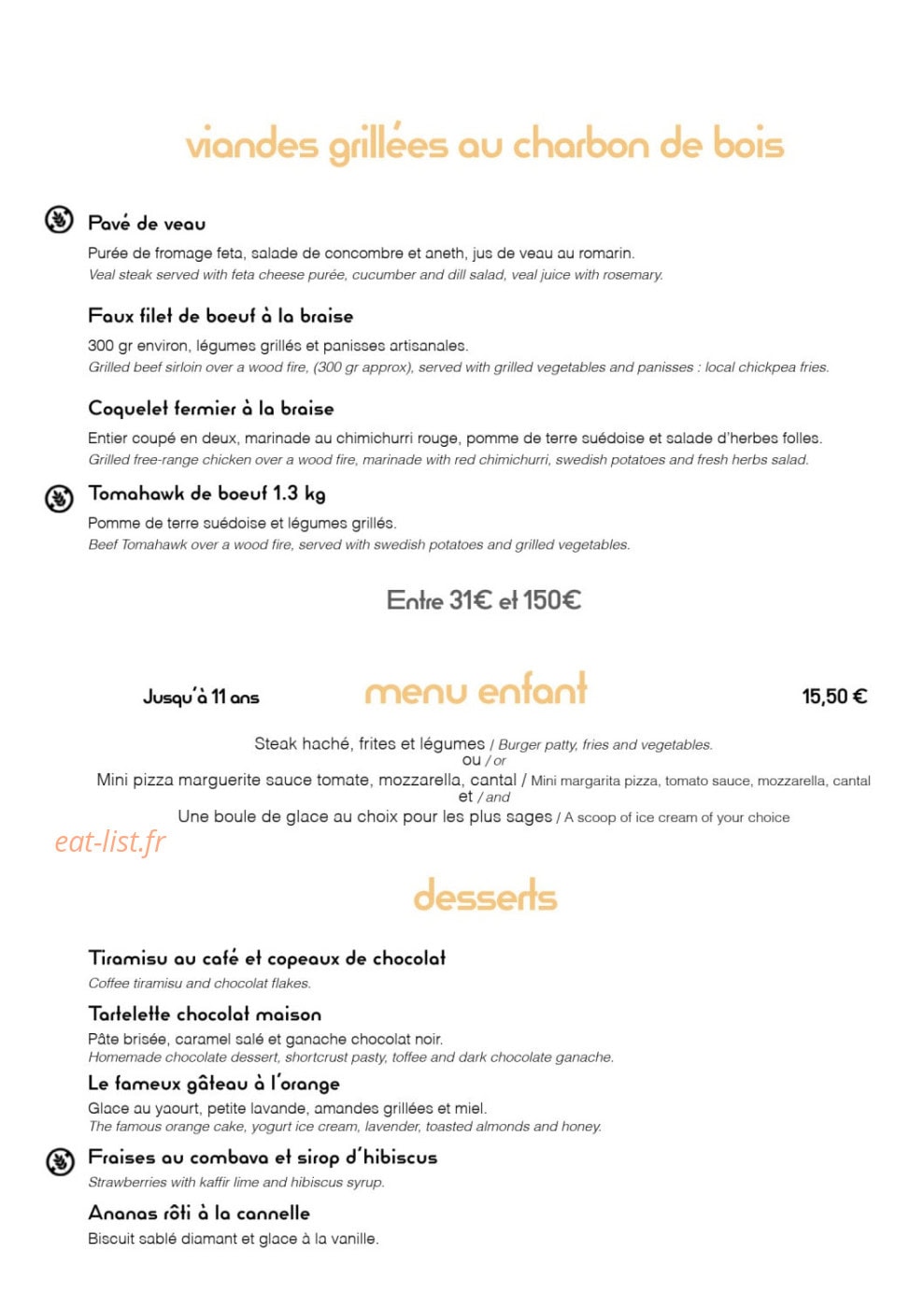 Baia Bella — carte page 4