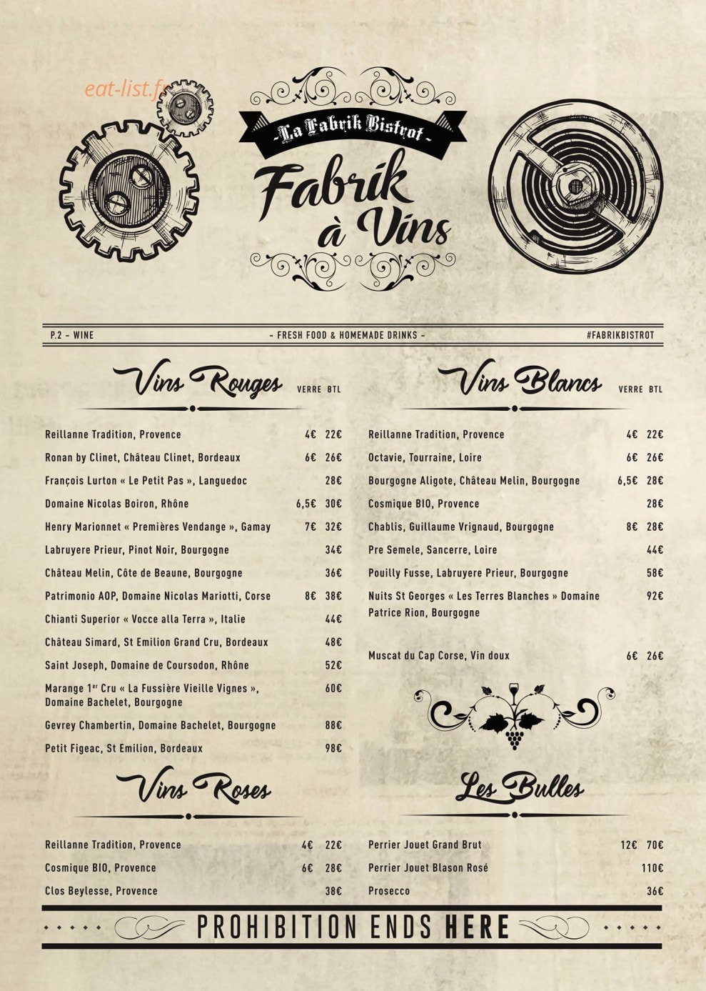 Fabrik — carte page 3