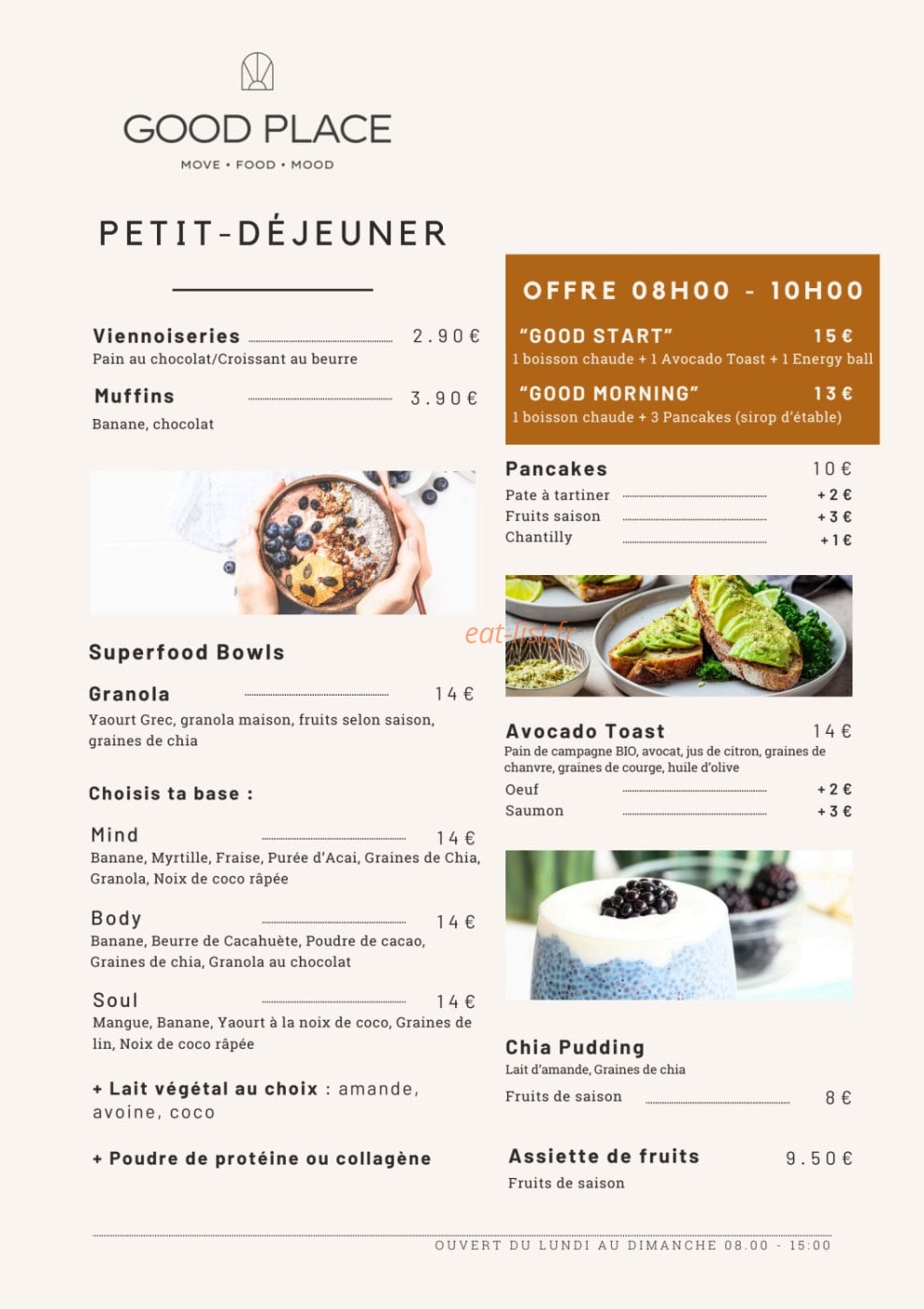 Good Place — carte page 1