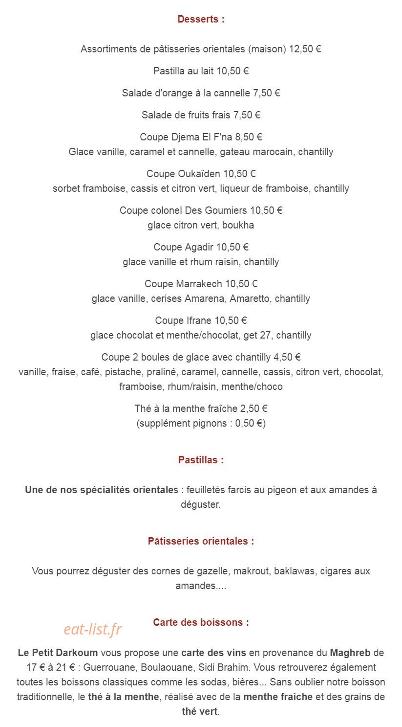 Le Petit Darkoum — carte page 4
