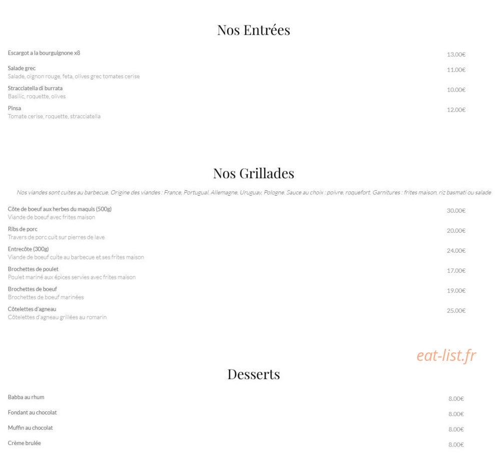 Le Tempo — carte page 1