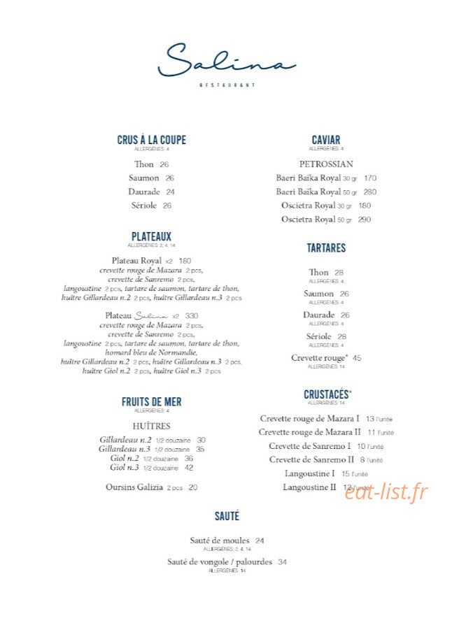 Salina — carte page 2