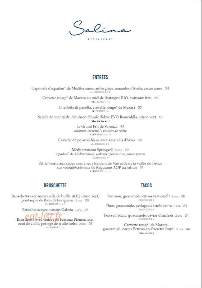 Salina — carte page 1