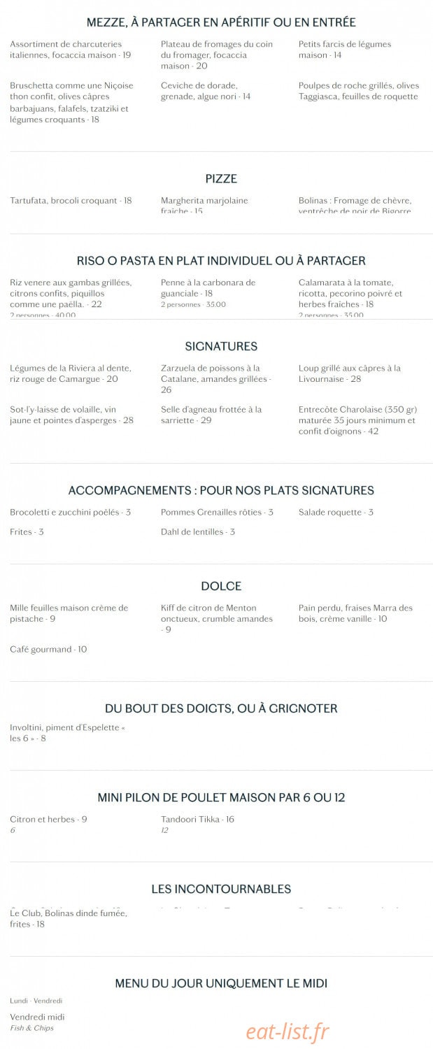 Bolinas — carte page 1