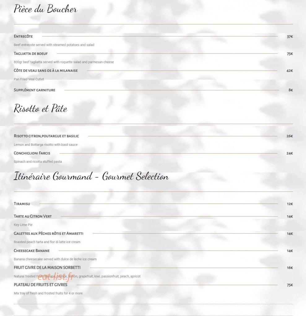 Eden Plage Mala — carte page 2