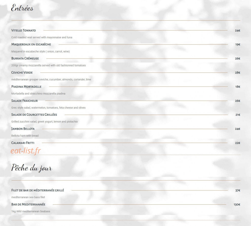 Eden Plage Mala — carte page 1