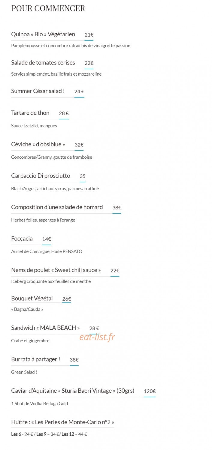 La Reserve de la Mala — carte page 1