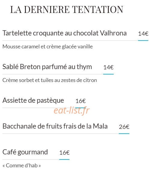 La Reserve de la Mala — carte page 4