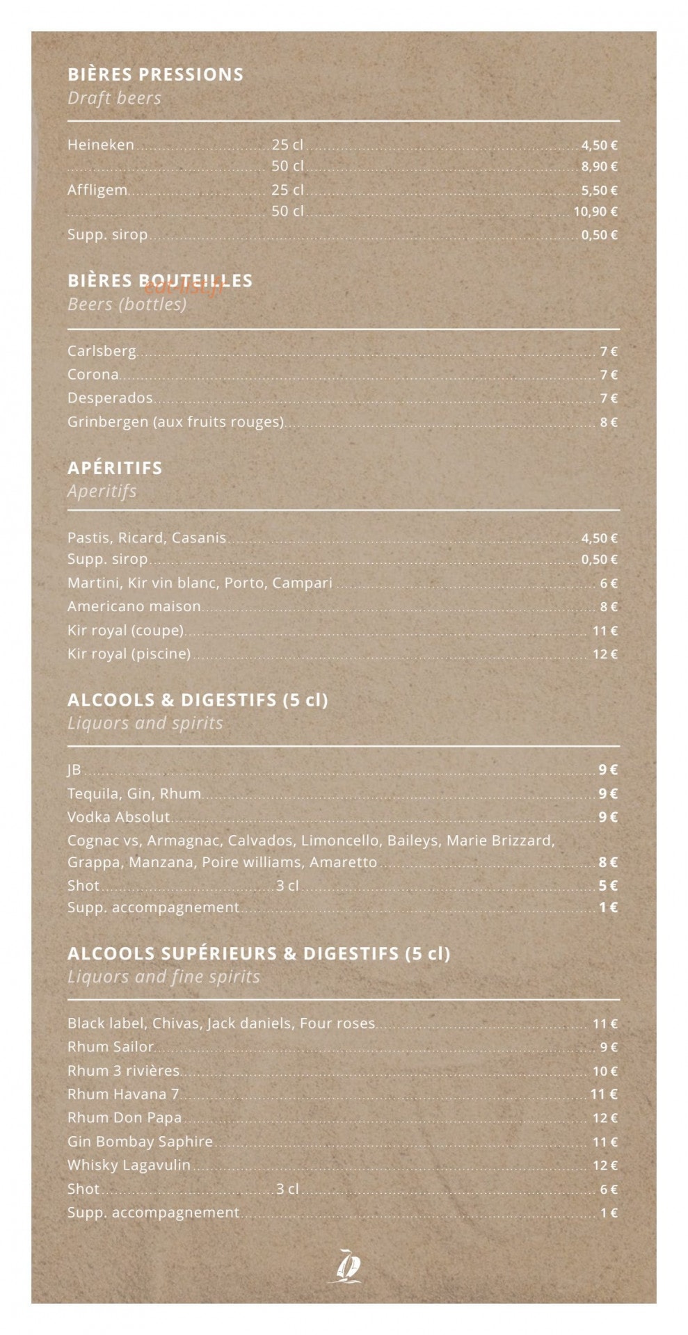 Lamparo Plage — carte page 15